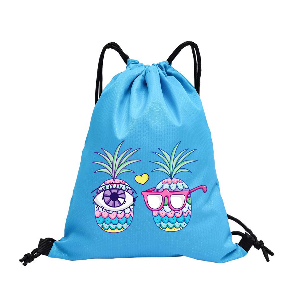 Şık ve Hafif 34cm*40.5cm Dacron İpli Sırt Çantası Outdoor Sırt Çantası Bisiklet Sırt Çantası Spor Salonu Saklama Çantası