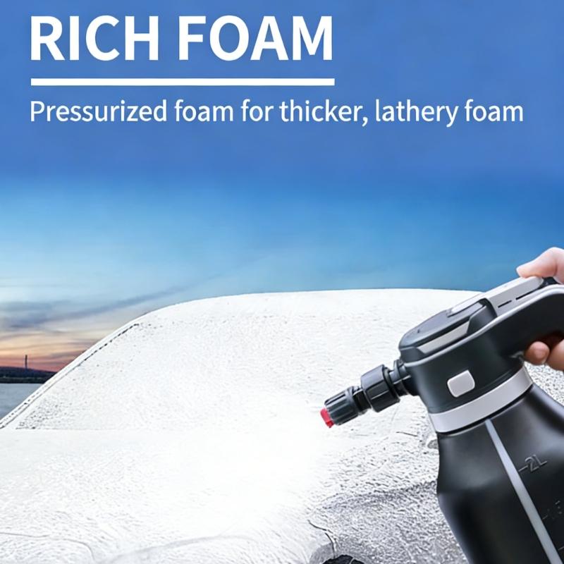 High Pressure Ergonomic 2L Foam Sprayed Guns Applicator For Efficient Car Wash And Multiple Surfaces Cleaning Easy To Use