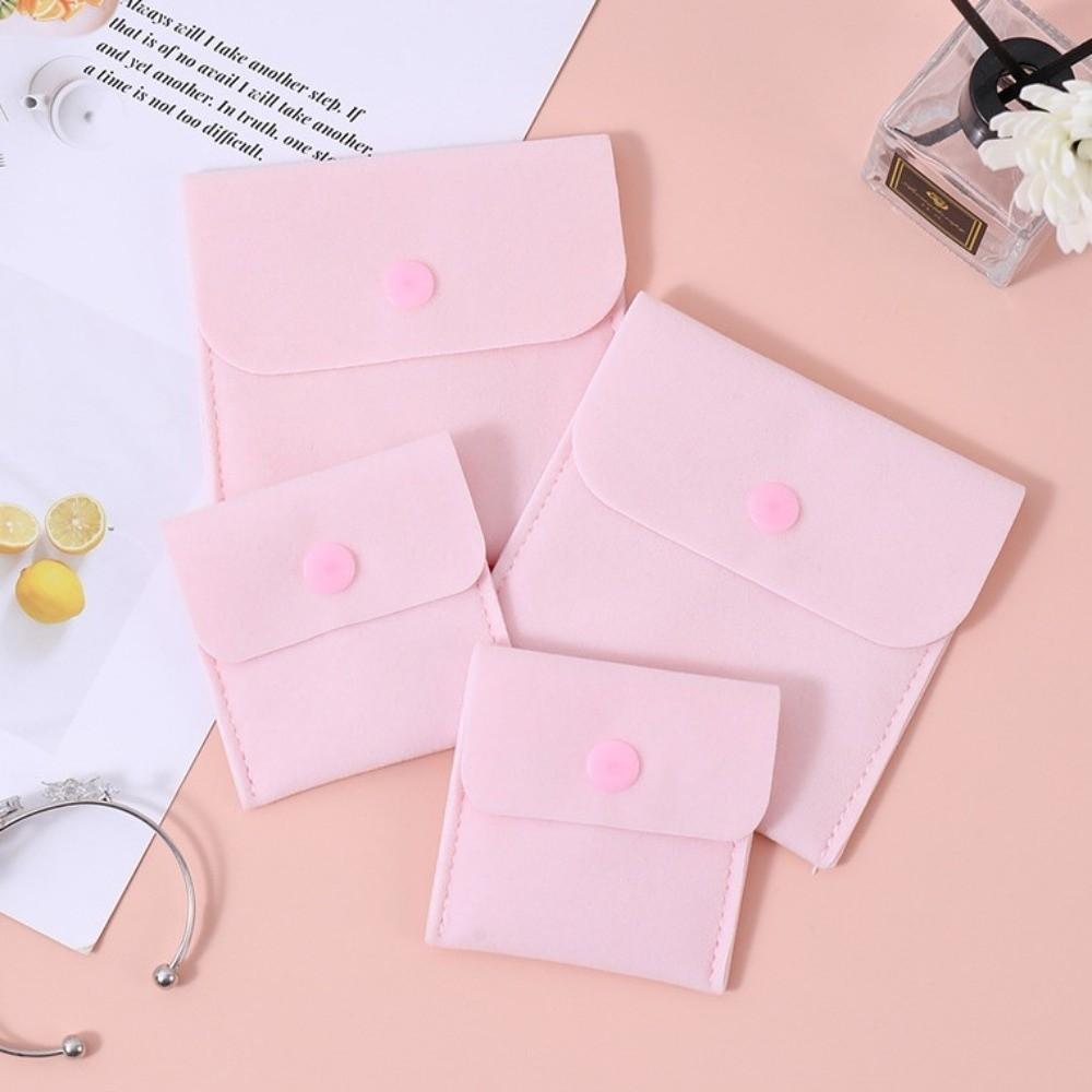 Foldable Necklace Ring Packing Bag Small Earrings Organizer Mini Jewelry Display Bag  Women