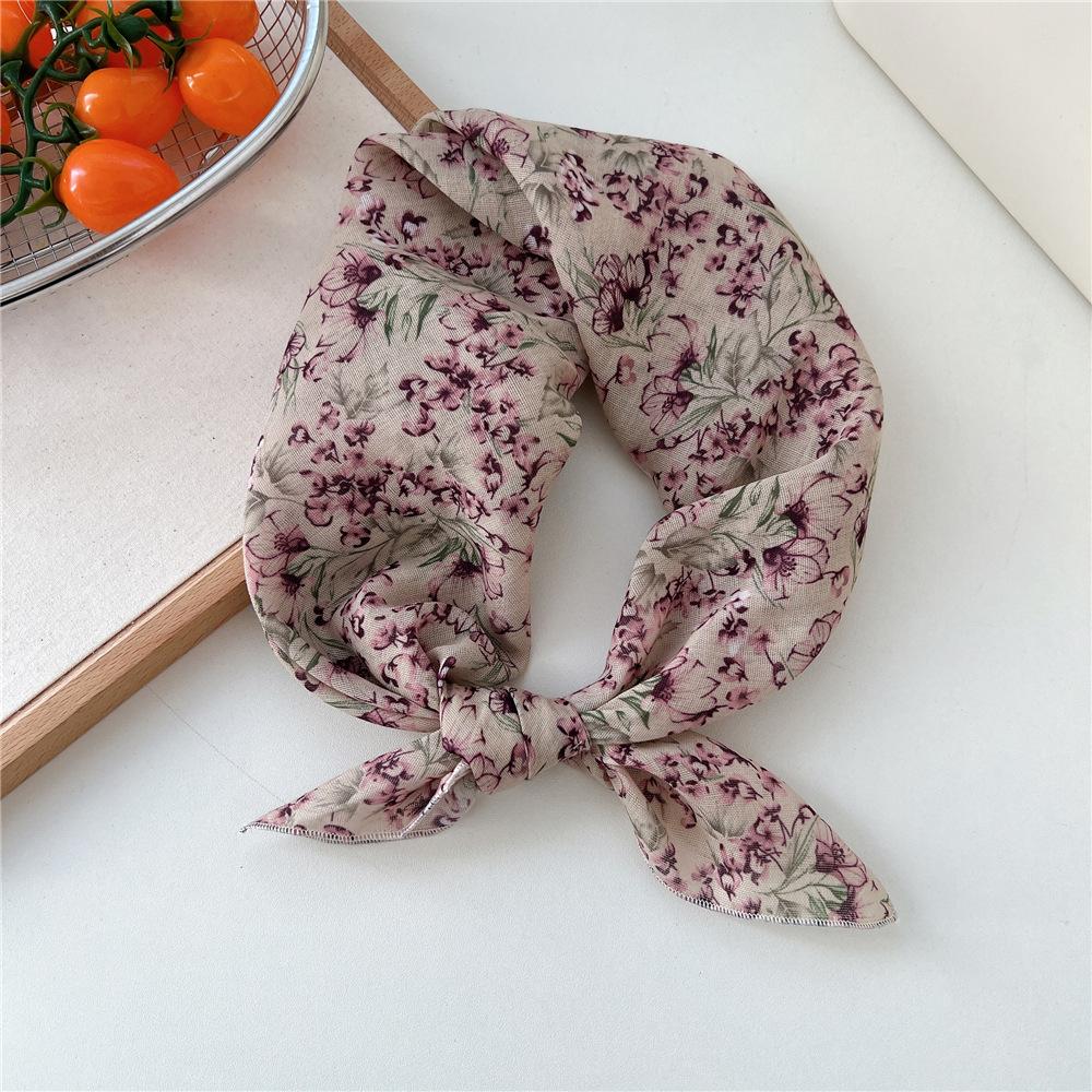 58*58cm Hair Scarf Square Scarf Hairscarf Headscarf Handkerchief Bandanas Turban Shawl Wrap Headband Hairband