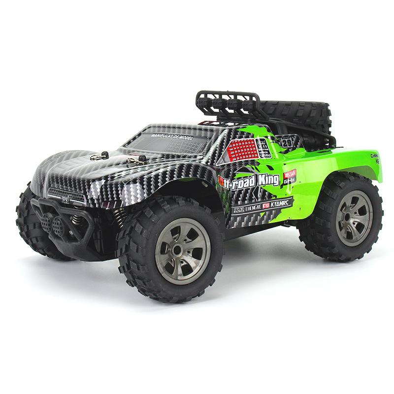 1:18 Scale 2.4G RC Short Course Truck, 18km/h High Speed Off-Road Toy Car With Spare Tire & Stylish Remote, For Kids Indoor Outdoor Play