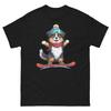 Australian Shepherd Dog Snowboarding Fun Snowboarder T-Shirt