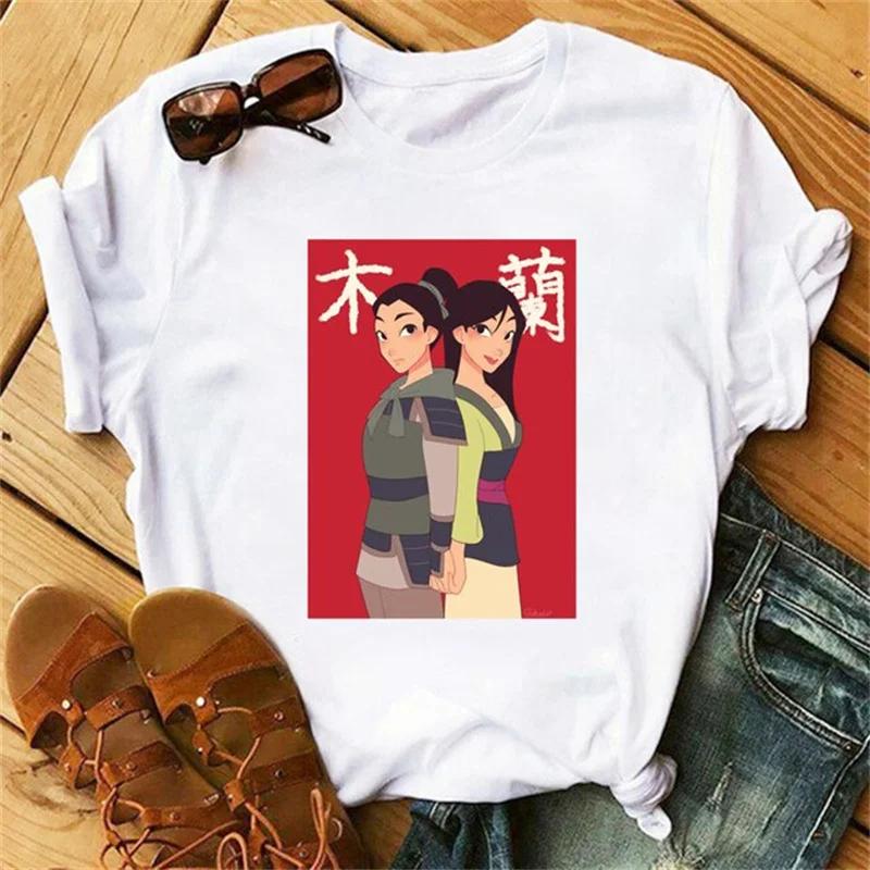 Princess Cute Graphic Printed Tshirt New Cartoon FeUnisex Top T Shirt Short Sleeved ONeck FeUnisex Clothes Breathable