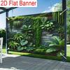 2D planar banners 1 vintage greenery banner - various sizes and materials suitable for indoor and outdoor decoration