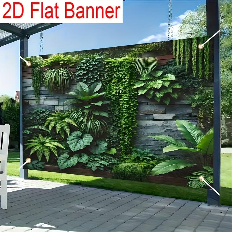 2D planar banners 1 vintage greenery banner - various sizes and materials suitable for indoor and outdoor decoration