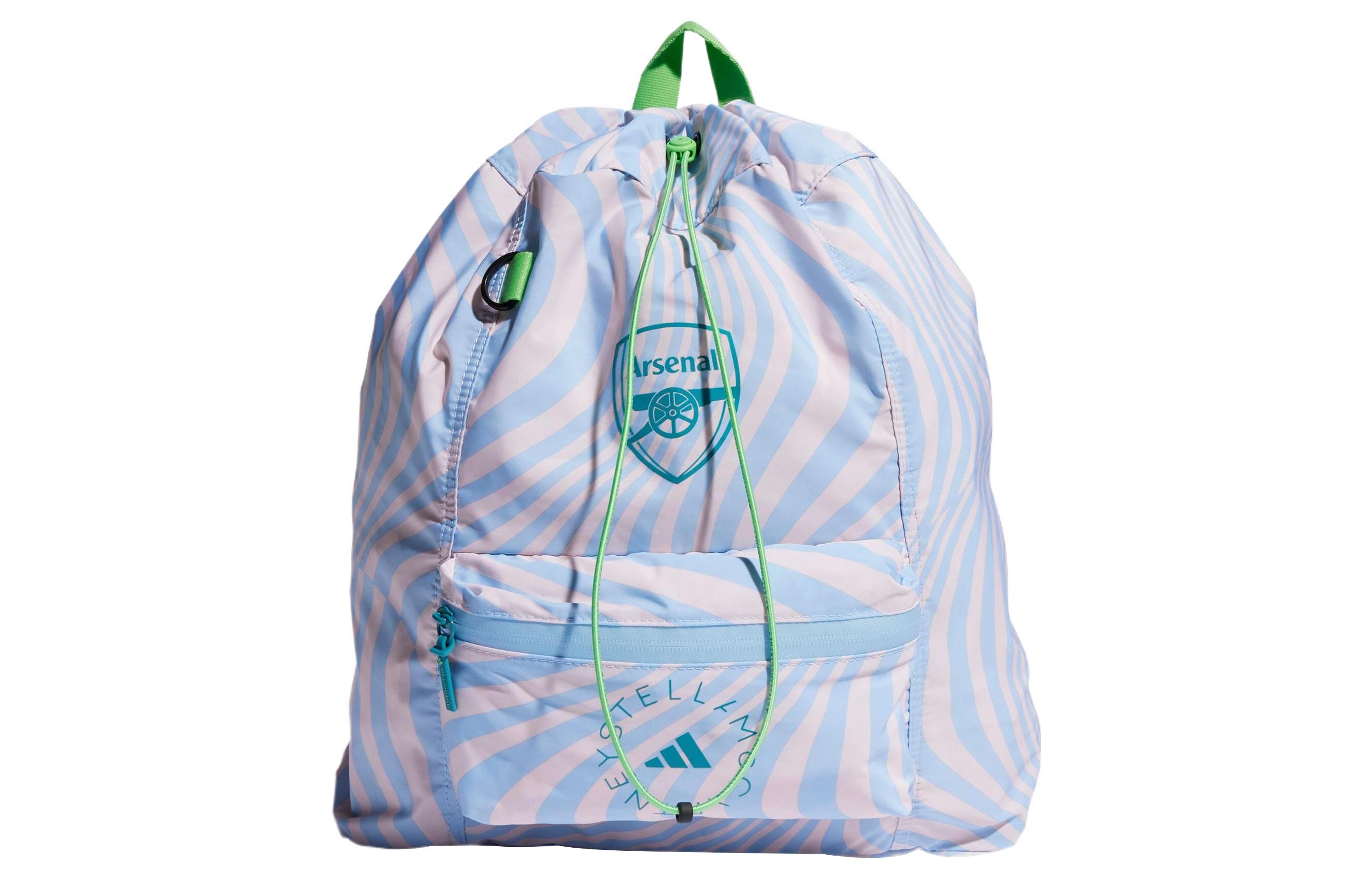 

Adidas X Arsenal Collaboration Polyester Gym Bag Backpack Large Women s Half Shimmer Green & Bay Blue IP3568