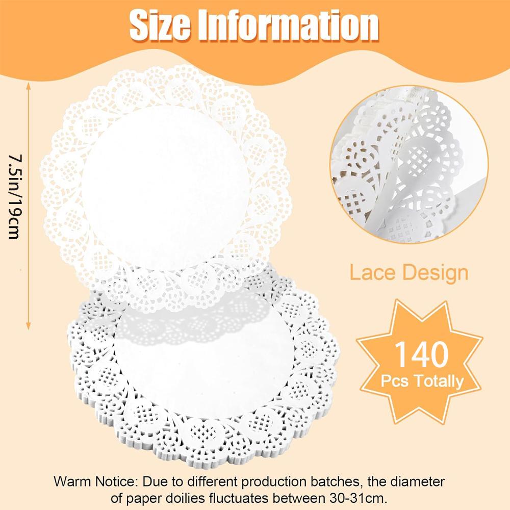 

Бумага для выпечки Кружевная бумага Маслопоглощающая бумага для выпечки Закусочный коврик бумага Многоцелевая бумага Бумага для сервировки стола Свадебный стол DIY украшение