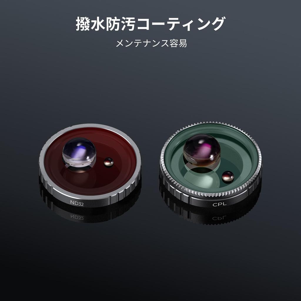 Concept ND Filter for Insta360 GO 3 Light Reduction Adjustment Neutral Density Filter AGC Optical Glass High Transmittance Nano Coating Waterproof and