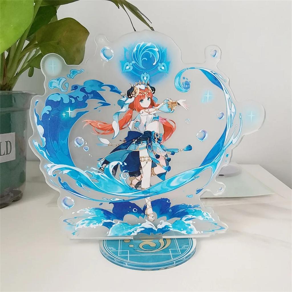 Anime Wanderer Faruzan Cyno Nahida Acrylic Stand Keychain Vertical Creative Desktop Ornament Game Accessories