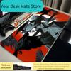 Large Mouse Pad Office Computer One Piece Dracule Mihawk Desk Mat Black Table Keyboard Laptop Carpet Accessories Gaming Mousepad