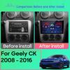 Android Multimedia For Geely CK 2008 - 2016 Car Stereo CPU Radio QLED Player Navigation Carplay Auto HDR Cam WIFI Screen 5G BT