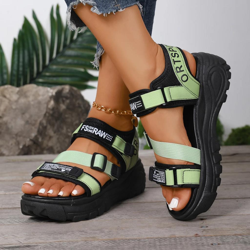 Trend Summer Women Wedge Sandals Plus Size Designer Shoes for Women Comfortable Luxury Sexy Platform Sandals Zapatos De Mujer