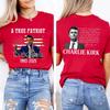 HEISS! Charlie Kirk T-Shirt, True Patriot 1993-2026 Rip Gedenk-T-Shirt
