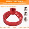 A96I-90 Degree Drill Guide 5/6/7/8/9/10Mm Drill Bit Hole Puncher Locator Jig Hinged Hole Opener Woodworking Tools