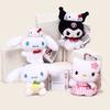 Cinnamoroll Kuromi Character Plush Keychain With Heartshaped Cherry Blossom Hello Kitty For School Bag Gift