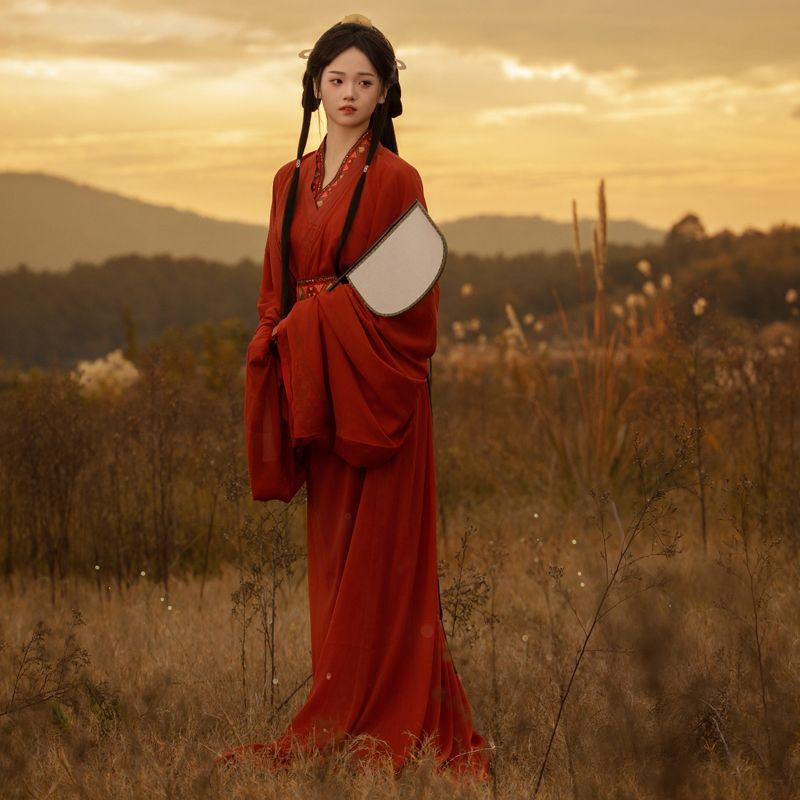 Stil chinezesc Qin și din dinastia Han Mormântul Mashan Chu ZHAN GUO Robă Coada cu volum mare