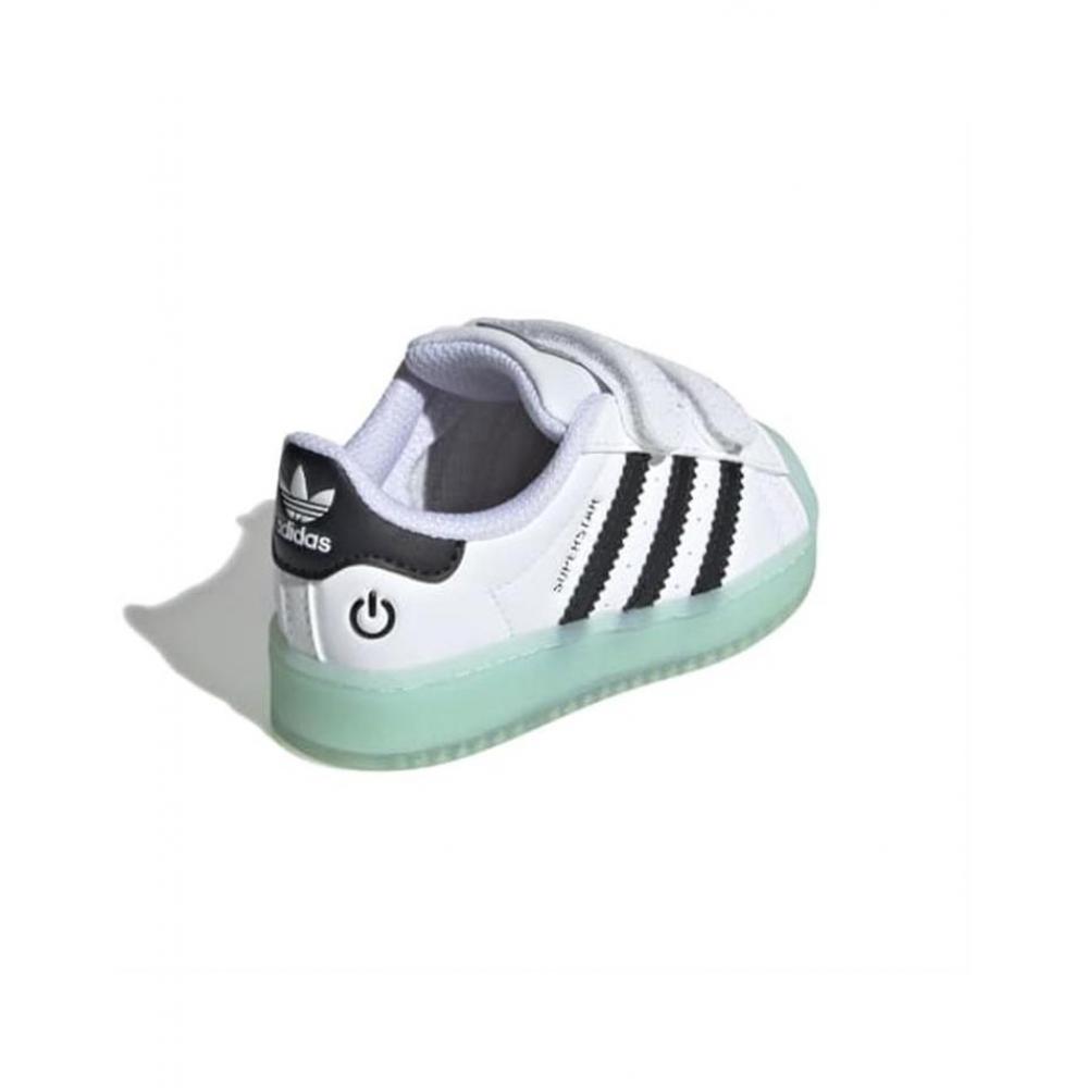 adidas gazelle silver green womens adidas Superstar Led Lights CF EL I JQ6418