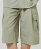 EASE Utility Wind Bermuda Pants_Olive_Unisex
