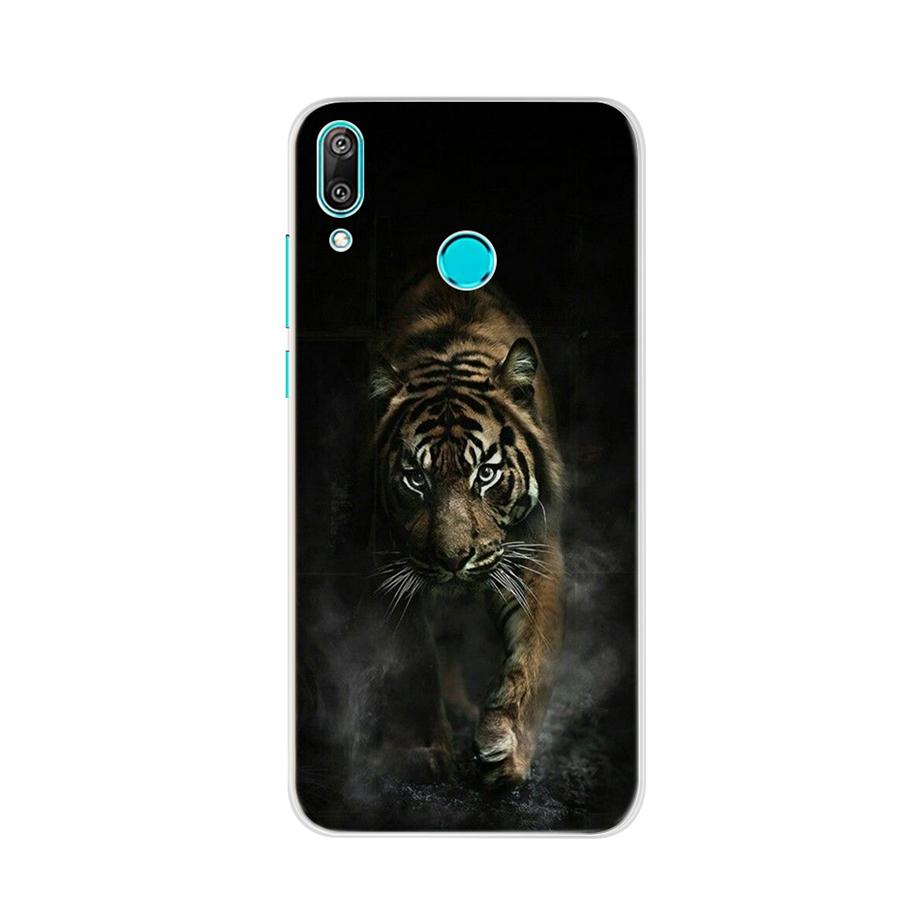 For Huawei Y7 2019 Case Silicone Cartoon TPU Cover Phone Case For Huawei Y7 2019 DUB-LX1 DUB LX1 LX2 LX3 Y 7 Prime Pro 2019 Case