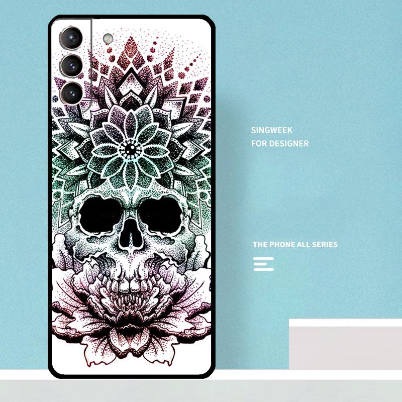 Mandala Pattern Case For Samsung Galaxy S25 Ultra S21 S22 S23 S24 Ultra S9 S10 S20 Plus S25 FE Phone Cover