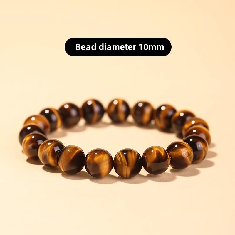 

Браслет из желтого тигрового глаза и камня кошачий глаз - Натуральные кристаллы Ювелирные изделия Горячая распродажа