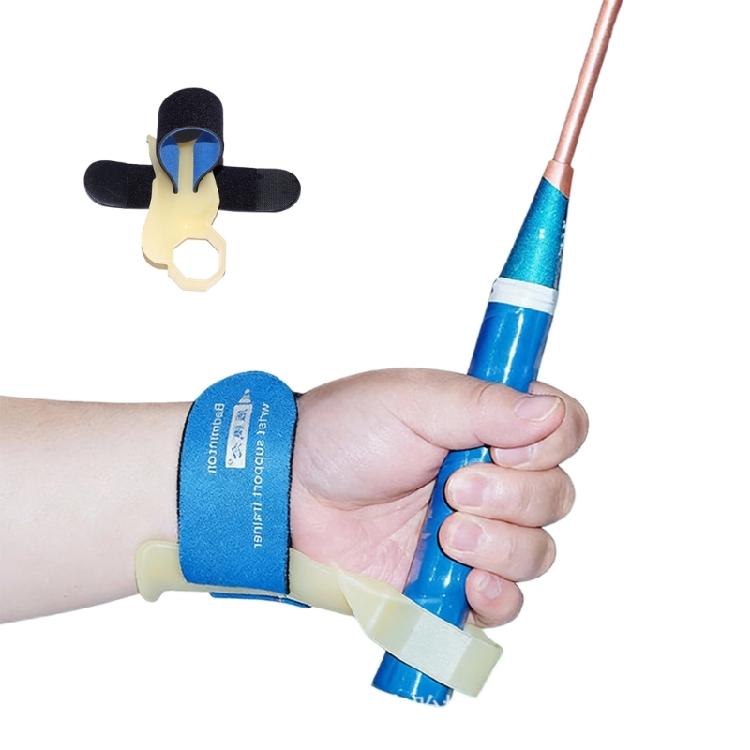 Freundlicher Badminton-Handgelenkstabilisator Handgelenktrainer Führung Handgelenkstützwerkzeug für sicheren Griff und verbesserte Schwungpräzision