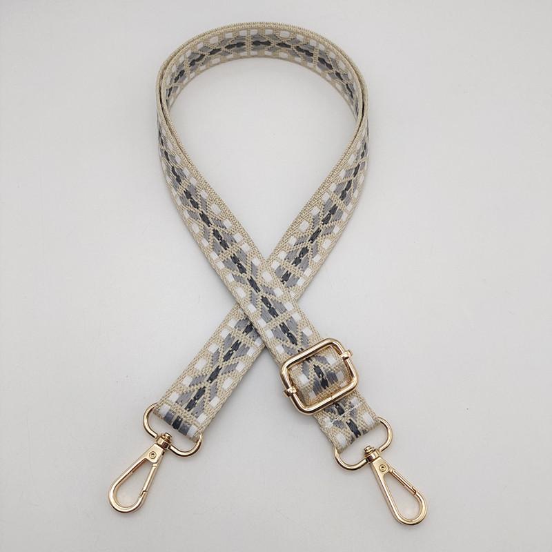 New Bag Nylon Knit Shoulder Strap Adjustable Length Metal Hook Backpack with Versatile Bag Parts Accessories Is A Trendy Idea
