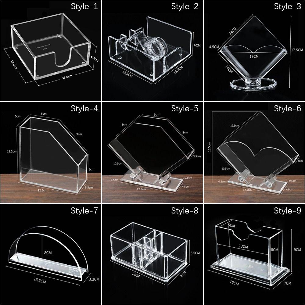 Acrylic Napkin Holder Transparent Paper Towel Box Creative Restaurant Napkin Box Restaurant