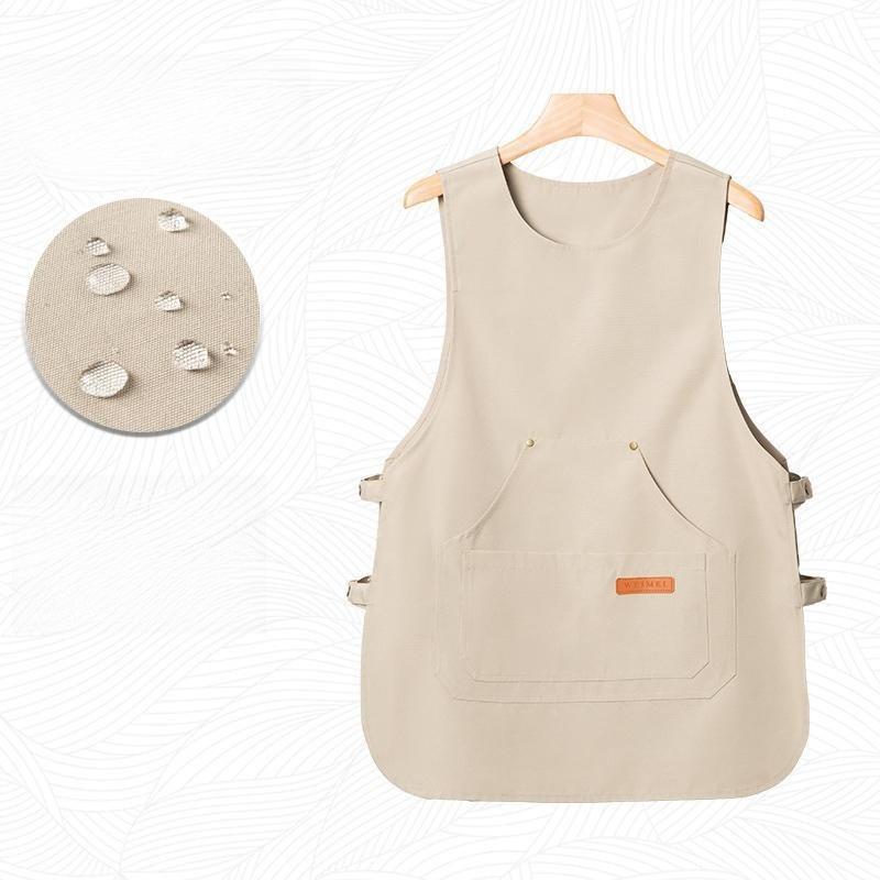 

Fashion Resistant Vest Apron Professional Workwear for Catering Coffee House Supermarket Staff apron 54x78cm