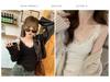 Lace V-Neck Women's Knitted Camisole: 2025 Autumn/Winter Trendy Layered Vest Design.