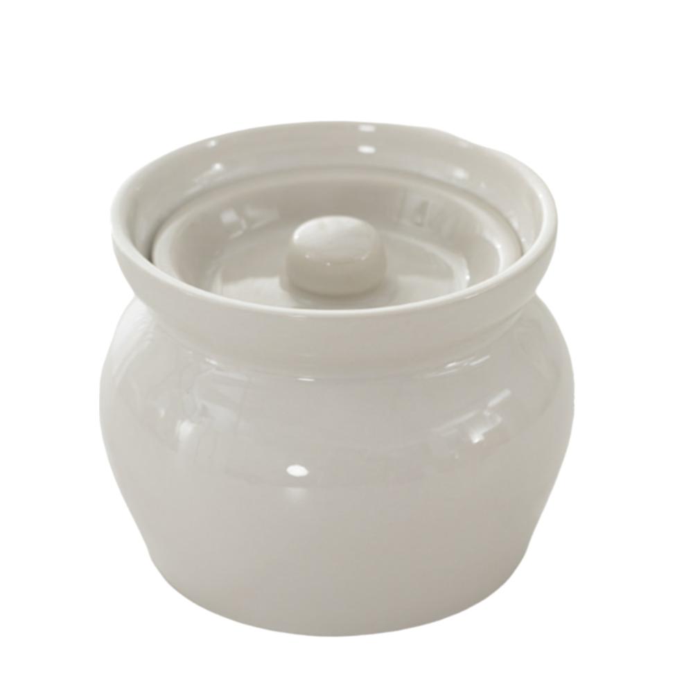 

Контейнер для зберігання їжі 400 мл Міні-пароварка Потовщена керамічна банка Кухонні гаджети