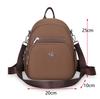New Fashion Casual Women'S Backpack High Quality Soft Fabric Women'S Shoulder Bag Multi Functional Chest Bag Tote Bag For Women