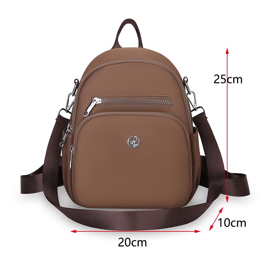 New Fashion Casual Women'S Backpack High Quality Soft Fabric Women'S Shoulder Bag Multi Functional Chest Bag Tote Bag For Women