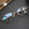 Multifocal Progressive Presbyopic Glasses Blue Light Blocking Reading Glasses for Men Women(+200