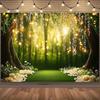 Vinyl Backdrop "Fairy Tale Forest and Jungle" for Kids Photography