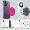 Magnetic Magnet Phone Stand Anti-Slip Silicone Suction Cup Phone Case Grip Stand Holder for TikTok/ YouTube Video and Selfie