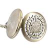 New Fashion Retro Five-pointed Star Compass Dial Quartz Pocket Watch Analog Pendant Necklace Chain Clock Birthday Gifts