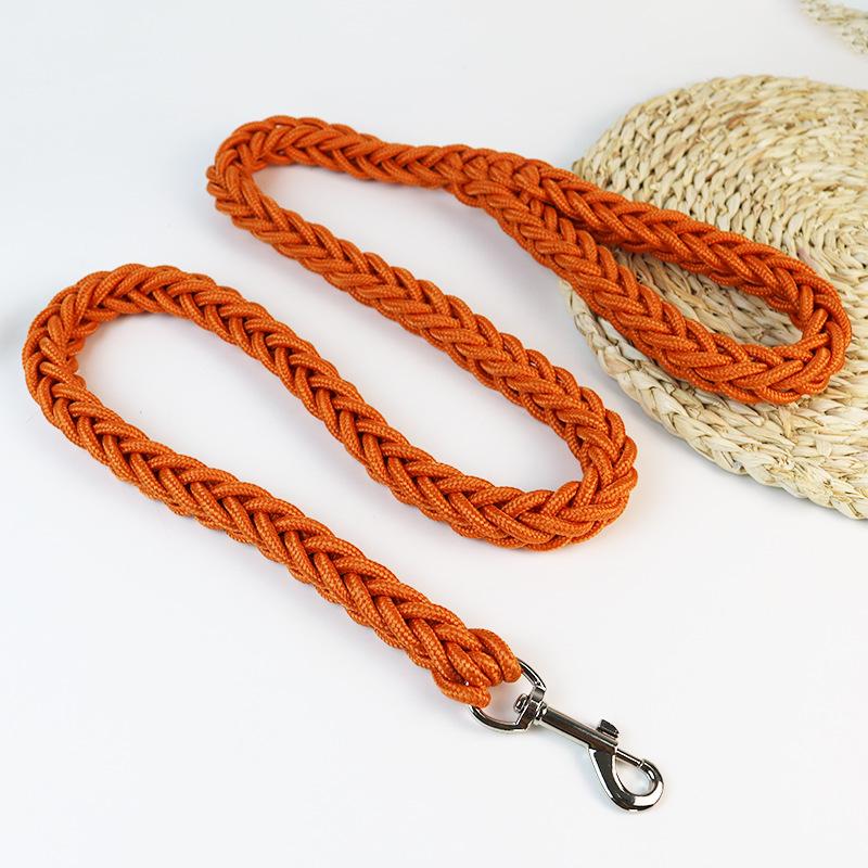 Nylon Dog Harness Leash For Medium Large Dogs Leads Pet Training Running Walking Safety Mountain Climb Dog Leashes Ropes Supply