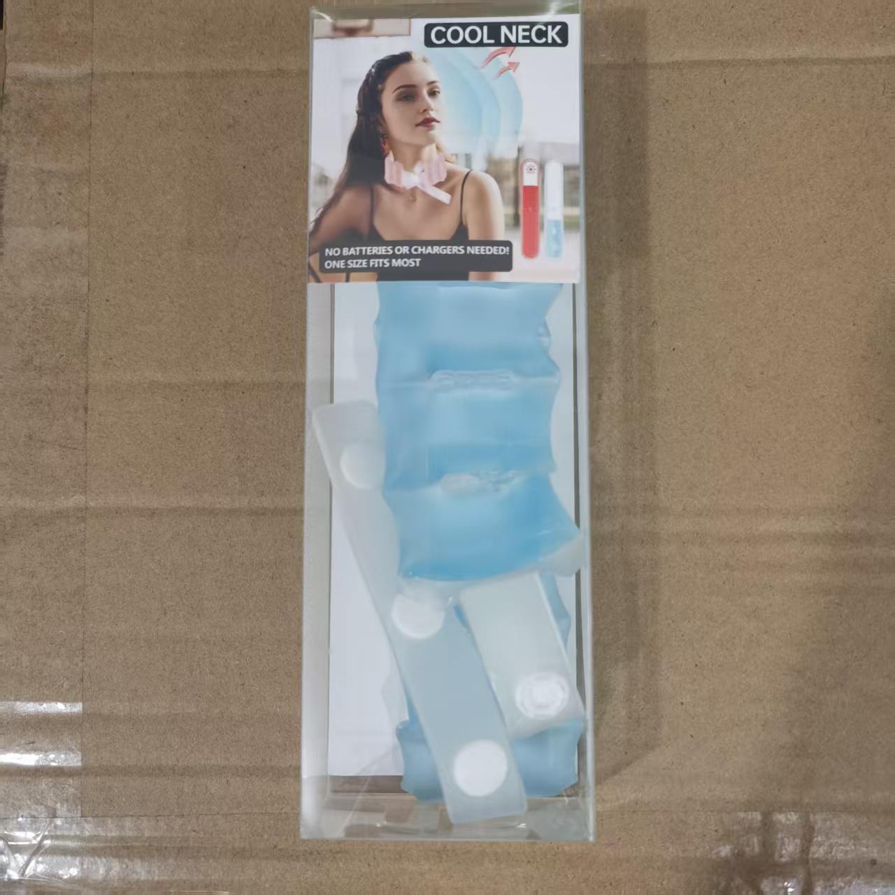 Reusable PCM Neck Cooling Ring Summer Outdoor Sports Refreshing Hands Free Ice Neck Tube 1pc neck cooler