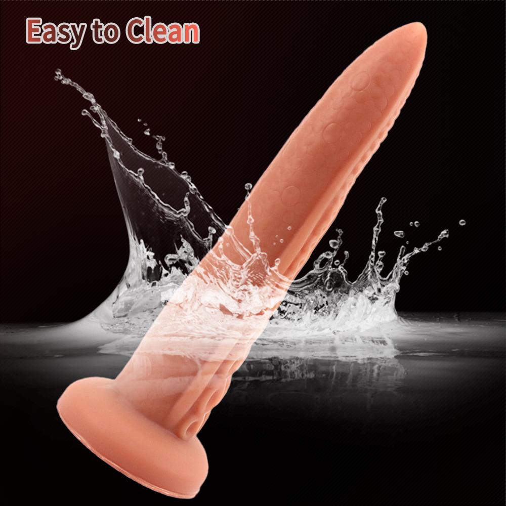 Silica Gel Realistic Dildo Skin Feeling Sex Toys for Women Big Penis Female Masturbator Anal Sex Product