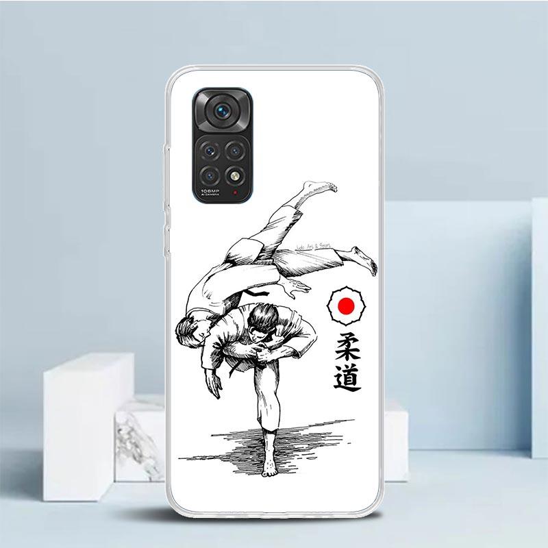 Judo jiu jitsu BJJ Brazilian Phone Case For Xiaomi Redmi Note 15 14 14S 13 12S 12 Pro Plus 11S 11 11T 11E 10S 10 + Soft TPU Back