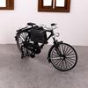 Metalowe Rowery Ozdoba na Biurko Kowalstwo Figurki Rowerów Miniaturowy Model Roweru Zabawka Dekoracje Domu Prezent na Parapetówkę