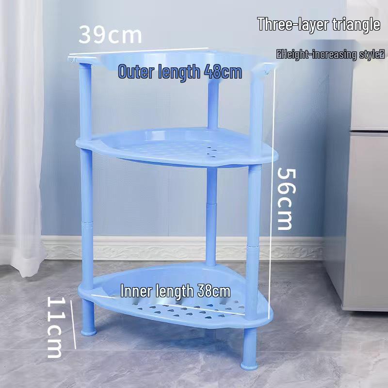 Multi-layer Storage Rack for Kitchen and Bathroom