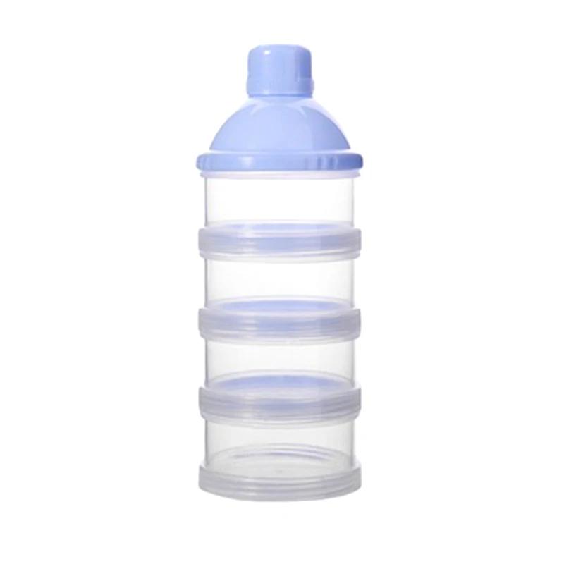 4/5 Vakken Draagbare Melkpoeder Formule Dispenser Container Opslag Essentieel Graanbakjes Peuter Baby Snacks Voedsel Opslagdoos