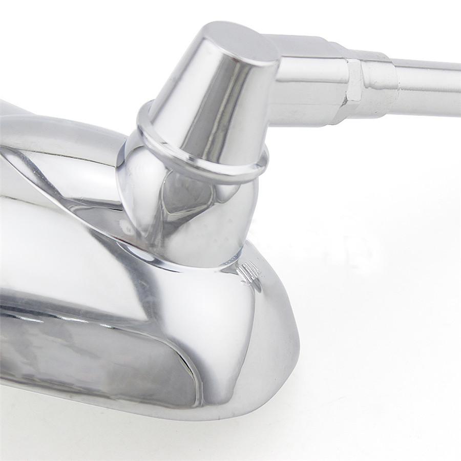 1 Pair Chrome Aluminum Left+Right Oval Motorcycle ATV Side 10mm Rearview Mirror