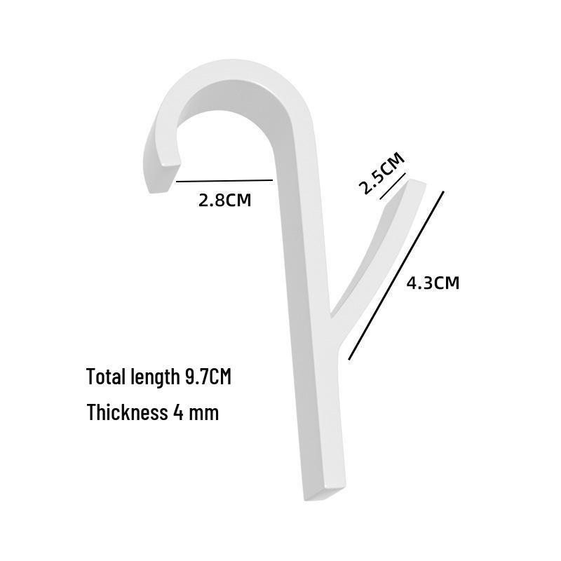 Cylindrical Radiator Hooks for Clothes, Socks, Coats & Hats - Bathroom Storage Rack