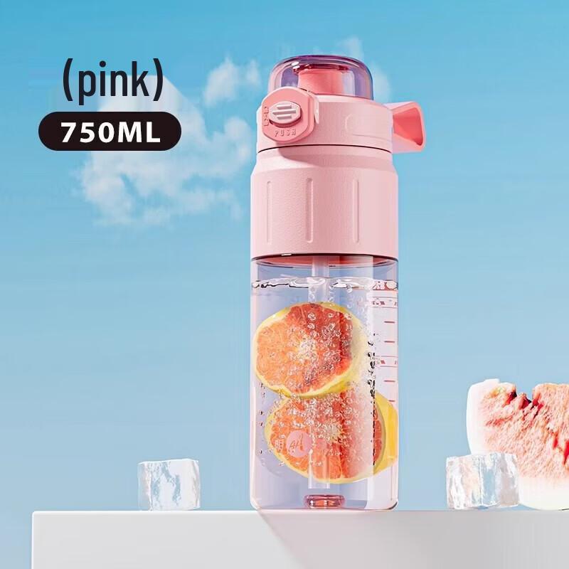Mingxia Portable Borosilicate Glass Sports Water Bottle