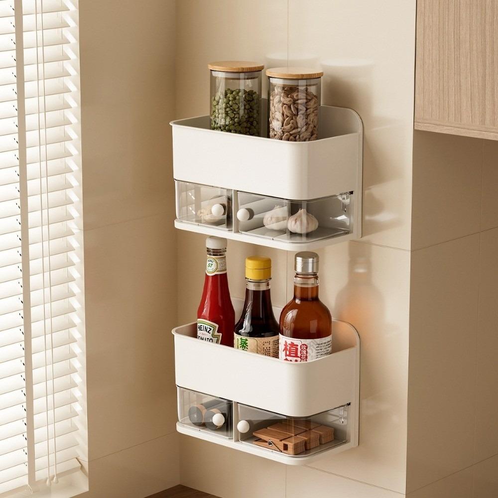 Large Capacity Wall Mounted Storage Box Multifunctional Desktop Storage Box  Home Organization