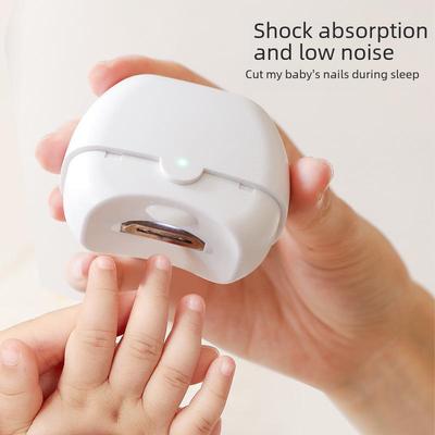 Automatischer elektrischer Nagelknipser und -schleifer für Senioren und Babys – Nagelpflegewerkzeug zum Polieren und Trimmen