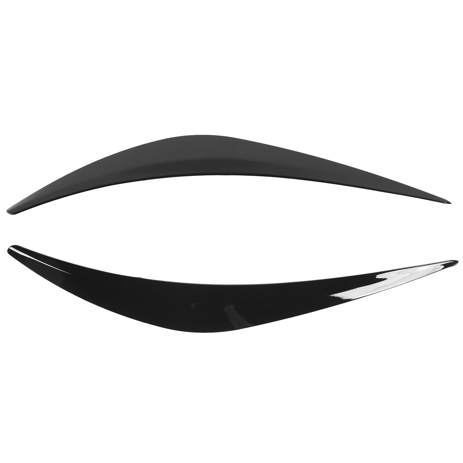 

2Pcs Front Headlight Eyelid Lightweight Easy To Install Fade Resistant Headlamp Eyebrow Cover Protective for Q50 2014 To 2025